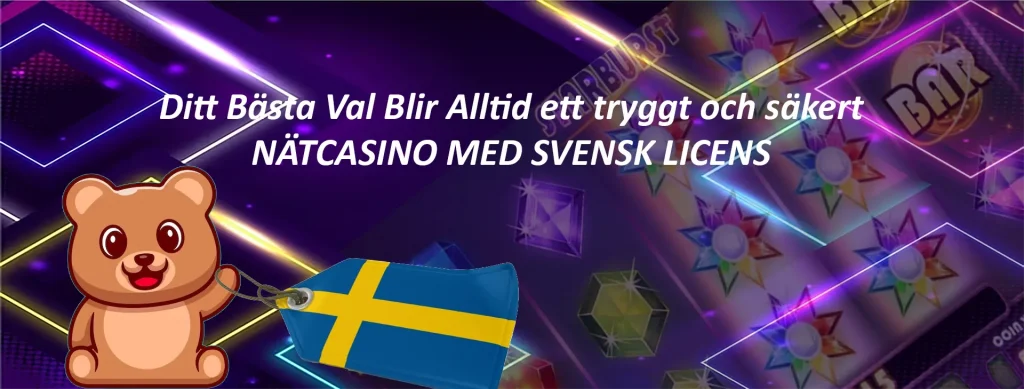 Casino på nätet med svensk licens
