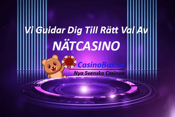 CasinoBus guidar dig i valet av rätt nätcasino